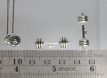 Load image into Gallery viewer, Dumbbell Charms, Plate Dumbbells, Weights