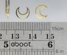 Load image into Gallery viewer, Nail Rivets, Moon - 10 Rivets for 99 cents