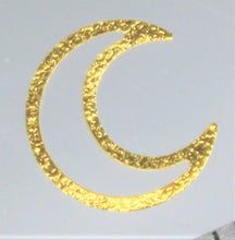 Load image into Gallery viewer, Nail Rivets, Moon - 10 Rivets for 99 cents