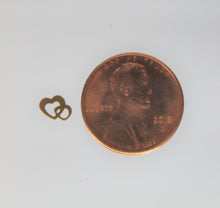 Load image into Gallery viewer, Nail Rivets, Heart - 10 Rivets for 99 cents