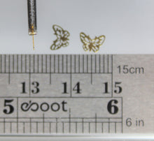 Load image into Gallery viewer, Nail Rivets, Butterfly - 10 Rivets for 99 cents