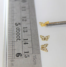 Load image into Gallery viewer, Nail Rivets, Butterfly - 10 Rivets for 99 cents