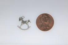 Load image into Gallery viewer, Rocking Horse Charms, Tiny Rocking Horses