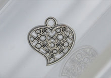 Load image into Gallery viewer, Heart, Heart Charms, Paisley Heart, Love