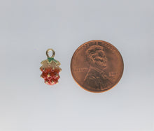 Load image into Gallery viewer, Strawberry, Tiny Strawberry Charm, Fruit