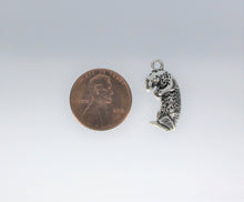 Load image into Gallery viewer, Otter Charms, These otter charms are really cute. This cute otter is floating on it's back chilling out. Take a look.