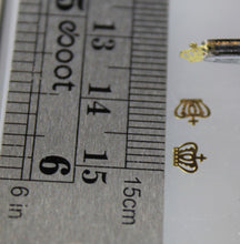 Load image into Gallery viewer, Nail Rivets, Crown - 10 Rivets for 99 cents