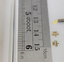 Load image into Gallery viewer, Nail Rivets, Crown - 10 Rivets for 99 cents