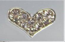 Load image into Gallery viewer, Nail Charms, Heart, Rhinestone