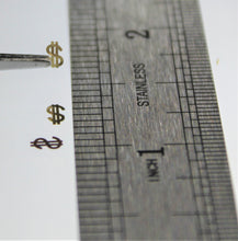 Load image into Gallery viewer, Nail Decals, Dollar, $, Money - 10 Decals for 99 cents