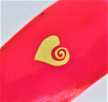 Load image into Gallery viewer, Nail Decals, Heart - 10 Decals for 99 cents