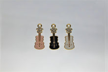 Load image into Gallery viewer, Violin, Viola, Bass, Cello, Fiddle, Rhinestone Charm