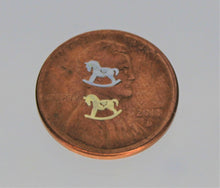 Load image into Gallery viewer, Nail Decals, Rocking Horse - 10 Decals for 99 cents