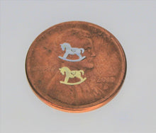 Load image into Gallery viewer, Nail Decals, Rocking Horse - 10 Decals for 99 cents