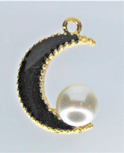 Load image into Gallery viewer, Moon, Celestial, Rhinestone