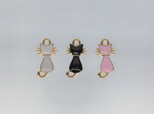 Load image into Gallery viewer, Cat, Cat Charms, Halloween, Black Cat