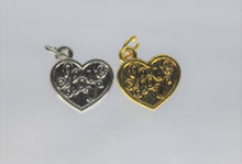 Load image into Gallery viewer, Heart, I Love You heart charms,