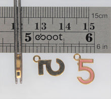 Load image into Gallery viewer, Five Charm, 5, Tiny Fashion Charm