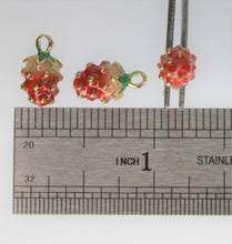 Load image into Gallery viewer, Strawberry, Tiny Strawberry Charm, Fruit