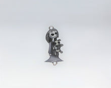 Load image into Gallery viewer, Spooky Girl Connector, Sugar Skull, Halloween