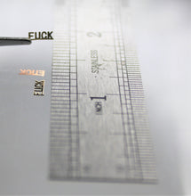 Load image into Gallery viewer, Nail Decals, WTF - 10 Decals for 99 cents