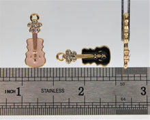 Load image into Gallery viewer, Violin, Viola, Bass, Cello, Fiddle, Rhinestone Charm