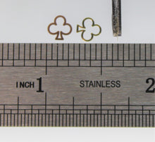 Load image into Gallery viewer, Nail Decals, Clover - 10 Decals for 99 cents