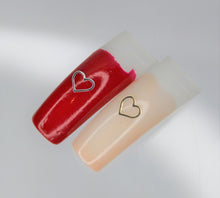 Load image into Gallery viewer, Nail Decals, Heart, Small - 10 Decals for 99 cents