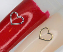 Load image into Gallery viewer, Nail Decals, Heart, Small - 10 Decals for 99 cents