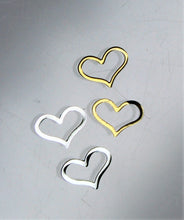 Load image into Gallery viewer, Nail Decals, Heart, Squishy - 10 Decals for 99 cents