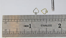 Load image into Gallery viewer, Nail Decals, Aces, Spades - 10 Decals for 99 cents