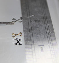 Load image into Gallery viewer, Nail Decals, Cross Bones - 10 Decals for 99 cents