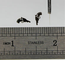 Load image into Gallery viewer, Nail Decals, Gun - 10 Decals for 99 cents