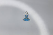 Load image into Gallery viewer, Dress, Ballet Charms, Blue Dress, Rhinestone Charm