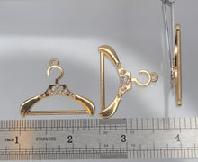 Load image into Gallery viewer, Hanger, Clothes Hanger Charms, Rhinestone Charm