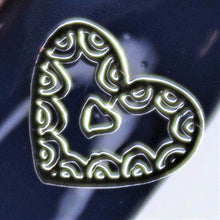 Load image into Gallery viewer, Nail Decals, Heart - 10 Decals for 99 cents