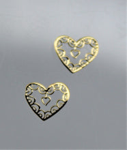 Load image into Gallery viewer, Nail Decals, Heart - 10 Decals for 99 cents