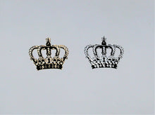 Load image into Gallery viewer, Nail Decals, Crown - 10 Decals for 99 cents