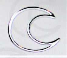 Load image into Gallery viewer, Nail Decals, Moon - 10 Decals for 99 cents