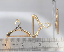 Load image into Gallery viewer, Hanger, Clothes Hanger Charms, Rhinestone Charm