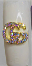 Load image into Gallery viewer, Nail Charms, Medium, AB Crystals.