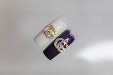 Load image into Gallery viewer, Nail Charms, Medium, AB Crystals.