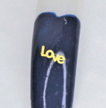 Load image into Gallery viewer, Nail Rivets, Love - 10 Rivets for 99 cents