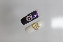 Load image into Gallery viewer, Nail Charms, Medium, AB Crystals