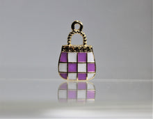 Load image into Gallery viewer, Purse, Purse Charms, Pink, Blue, Purple or Black