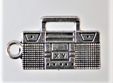 Load image into Gallery viewer, Boom Box Charm, Music