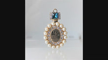 Load and play video in Gallery viewer, Rhinestone Charm, Large Charm with lots of bling
