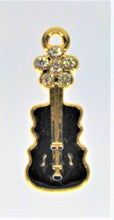 Load image into Gallery viewer, Violin, Viola, Bass, Cello, Fiddle, Rhinestone Charm

