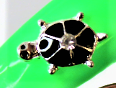 Load image into Gallery viewer, Turtle, Tiny Turtle Nail Charm, Ocean, Beach, Tortoise
