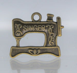 Sewing Machine, Singer, Sewing Charm, Tailor
